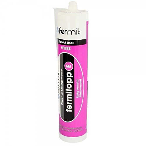 Fermit - Fermitopp E Essig vernetzter Silikon-Fugendichtstoff transparent 310 ml