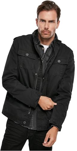 Brandit Britannia Winter Jacket Hombre Chaqueta de Invierno Camuflaje oscuro