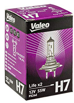 VALEO Ampoule Halogène LIFE X2 32517 H7 55W lot de 1