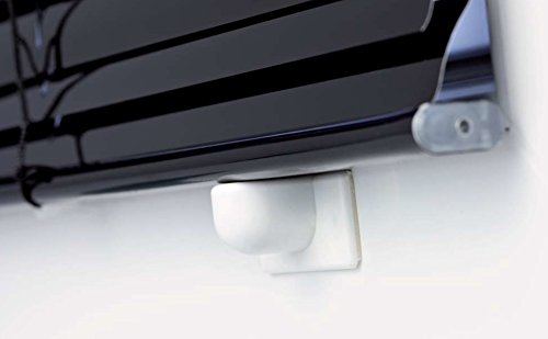 ps FASTFIX-Magnethalter – Klebemagnet (2 Stück) für magnetische Jalousien-Unterleisten (Unterschienen) - selbstklebend als Pendelschutz bei Kippfenstern