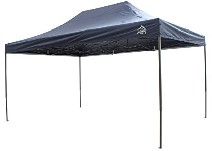 All Seasons Gazebos 3x4.5 Fully Waterproof Pop up Gazebo With Accessories - Navy Blue
