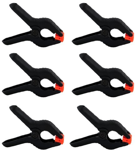 Heavy Duty Muslin Clamps 4 1/2 inch 6 Pack