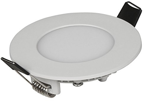 McShine LED Panel LP-385RN | 3W, 306 lm, Ø85 mm | 4000 K neutralweiß | IP20 | Aluminiumgehäuse mit Trafo | Einbauleuchte für Innenbereich