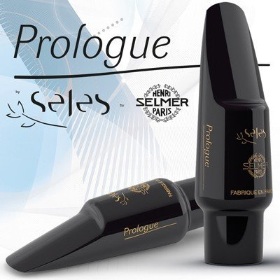 Selmer Boquilla para Saxofón Alto Prologue Seles - Negro - Mi bemol - Plástico - Saxofón alto boquilla