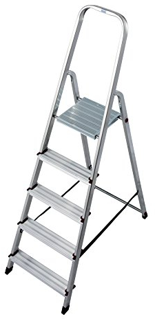 KRAUSE Corda Stehleiter, 5 Stufen, 000729