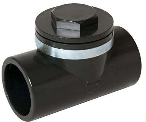 clapet anti-retour pvc pression - femelle / femelle - diamètre 40 mm - nicoll carh