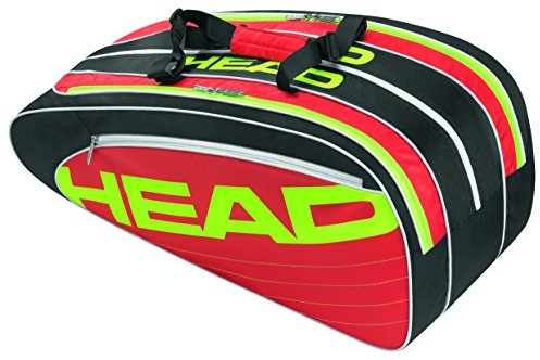 HEAD Schlägertasche Elite Combi, Schwarz, 75 x 32.5 x 30.5 cm, 55 Liter, 283414-bkrd