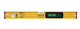 Stabila Elektronische Magnet-Wasserwaage TECH 196 M, 183 cm, 2 Digital-Displays, Messbereich: 0° – 360° (4 x 90°), Anzeige-Modi: °,%, mm/m, in/ft, Schutzklasse IP 65, Seltenerd-Magnetsystem, Gelb