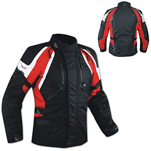 Giacca impermeabile 4 stagioni Protezioni Rinforzi Termici Moto Scooter