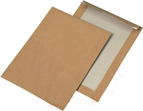 Papprückwand Versandtaschen DIN B5 braun 1000 Stück dimapax