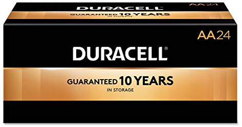 CopperTop Alkaline Batteries with Duralock Power Preserve Technology, AA, 144/CT, Sold as 1 Carton, 144 Each per Carton