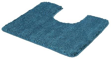 Kleine Wolke WC-Vorleger Seattle / 55 x 50 cm/Farbe Iceblue Badteppich, Polyester, 55 cm x 50 cm x 3 cm