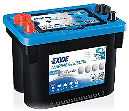 Batterie EXIDE AGM EP450 12 V 50 AH 750 AMPS EN