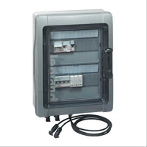 Legrand 414001 Coffret Plexo³ Photovoltaïque IP65, Pré-équipée et Pré-câblé 3kWc DC + AC pour 1 ou 2 Chaînes, 2 Rangées de 12 Modules
