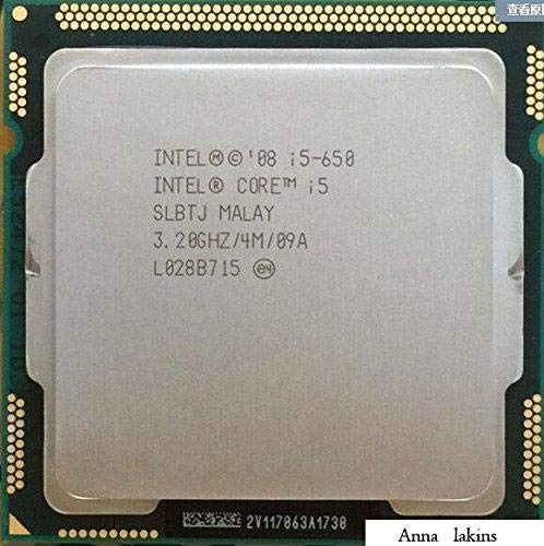 The620Guy Intel Core i5-650 Procesador de CPU 3,2 GHz 3,20 GHz 4M SLBTJ Socket 1156 Clarkdale +P
