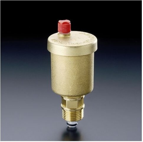Oventrop Schnellentlüfter mit Absperrautomat, PN 10, Messing DN 10, 3/8 AG 1088303