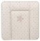 Ceba Baby® Wickelauflage - weiche Wickelunterlage - Baby Wickeltischauflage - 75x72 cm - Abwaschbar - OEKO-TEX® Standard 100 - Made in EU - Beige - 75 x 72 cm