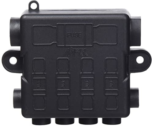 Sicherungshalter für 4 x Midi Sicherung + 1 x Mega Sicherung 116 x 87 mm