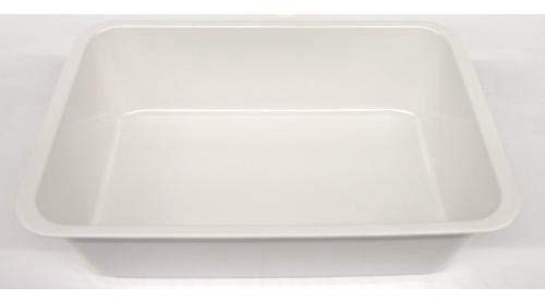 Vivenzi V0906/Vassoio in melamina Horeca Bianco, Colore, Dimensioni: 35 x 25 x 8 cm