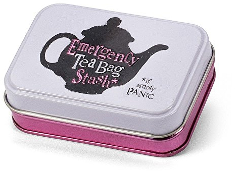 Brightside Tea Bag Stash Metal Tin