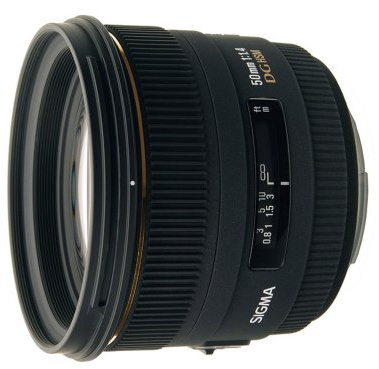 Sigma 50/1,4 EX DG HSM Objektiv (77mm Filtergewinde) für Pentax