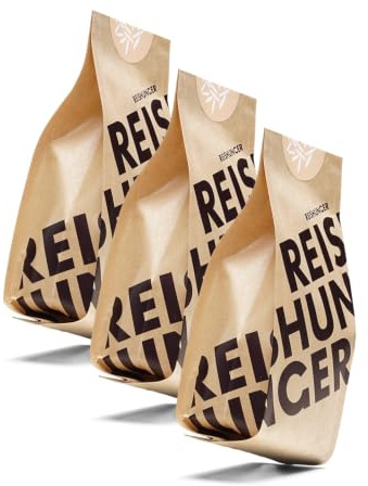 REISHUNGER Milch Reis, Bio, Italien Lombardei, 1,8kg, Sorte: Arborio – erhältlich in 600g bis 9kg