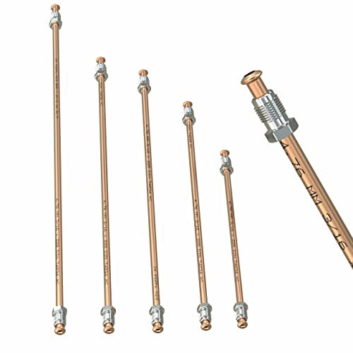 AUPROTEC Bremsleitung Ø 4,75 mm Kupfer/Kunifer mit ABE einbaufertig Bördel (F) 150mm - 3050mm Auswahl: (Länge 2750 mm Bördel F Standard)