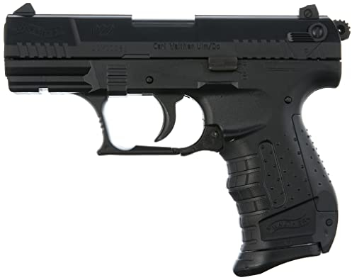 Walther Airsoft Pistole P22, Federdruck Waffe mit 0,5 Joule, inkl. 100 x 6 mm BB Soft-Air Kugeln und zweitem Magazin