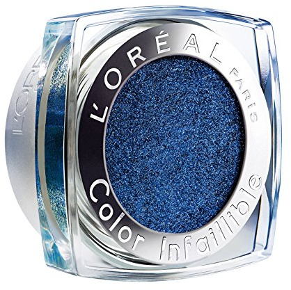 L'Oréal Paris Indefectible Color Infaillible Lidschatten, 06 All Night Blue