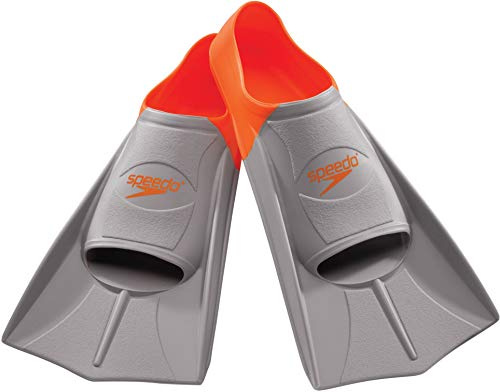 Speedo Unisex-Adult Swim Training Fins Rubber Short Blade