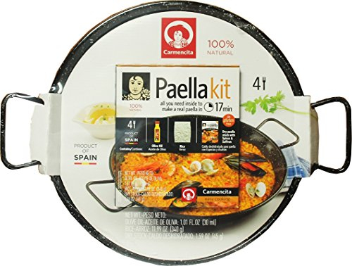 Carmencita. Paella-Set für 4 Personen (inkl. Paella-Pfanne) 415 g