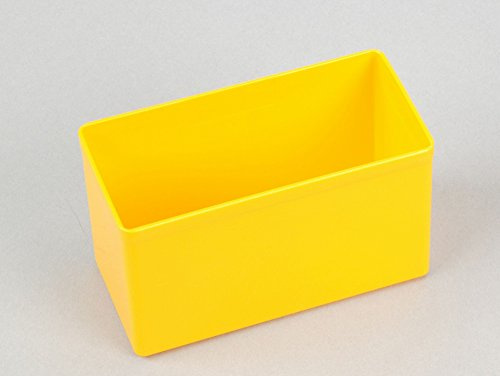 Sortimentskasten EuroPlus Insert Gr. 2, gelb, 63 mm hoch, 80 Stück