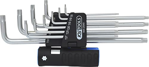 KS Tools 920.2540 Juego de llaves Allen Torx,10 pzs XL
