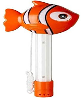 Gre TBF20 - Termometro galleggiante a forma di pesce per piscina, scala Celsius.