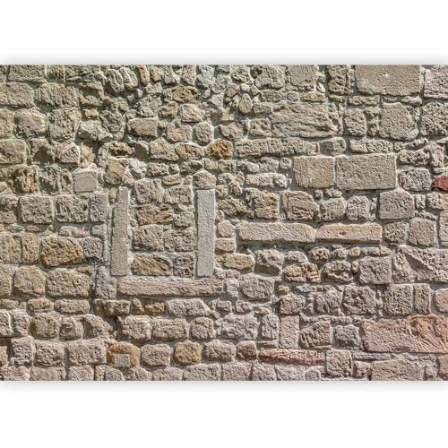 Fotomurales B&D XXL 300x210 cm Papel pintado tejido no tejido Decoración de Pared decorativos Murales moderna de Diseno Fotográfico Piedras muro f-A-0329-a-a