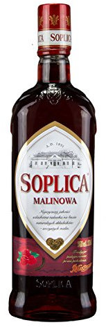 Soplica Himbeere | Polnischer Himbeerwodka/-likör | 28%, 0,5 Liter