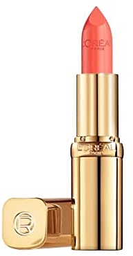 L'Oréal Paris Rossetto Lunga Tenuta Color Riche Collezione Standard, Finish Effetto Satinato, 373 Magnetic Coral