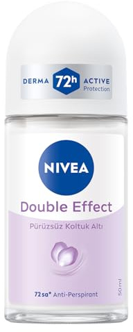 Nivea Double Effect Violet Senses Roll-On Deodorant 50 ml Pack de 3