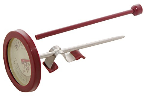 Kilner Preserving Essentials Set Includes Thermometer with Secure Clip & Magnetic Lid Lifter for Safe Sterilizing, Accurate Temperature Readings, and Easy Jar Sealing