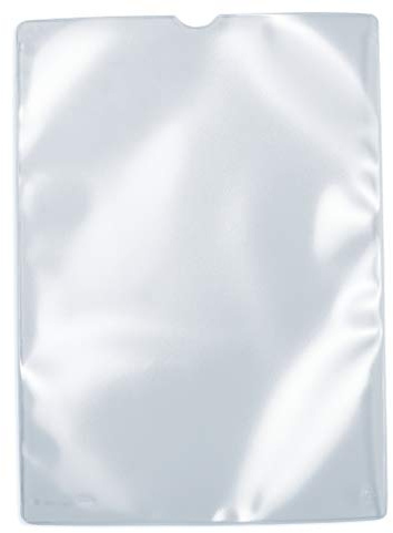 HERMA 5024 Ausweishülle transparent, 25 Stück, Ausweishalter zum Schutz für Dokumente im DIN A5 Format, Plastik Kartenhüllen Schutzhüllen Set, durchsichtig
