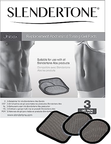 Électrodes de rechange Slendertone pour ceintures abdominales