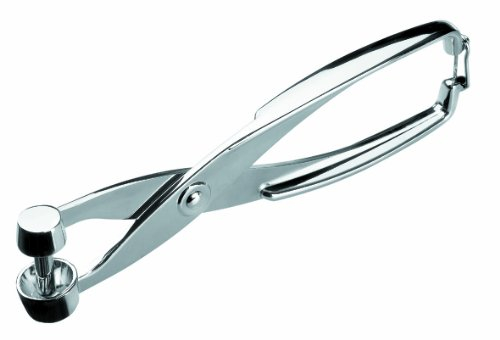 Olivenentkerner Inox 18/10 verchromt