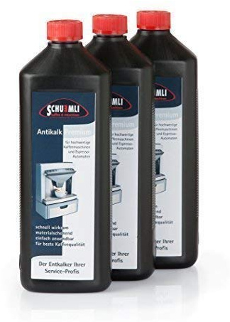 Schuemli Antical Premium Descalcificador Especial- Antical para Cafeteras y Espresso-Maschinen 1 x 1000 ML Líquido - Green, 3 x 1000 ml