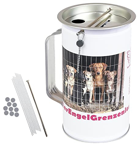 HMF 45100-07 Tirelire avec poignée, Feuille ADHÉSIVE INDIVIDUELLE, 9 x14,5 cm