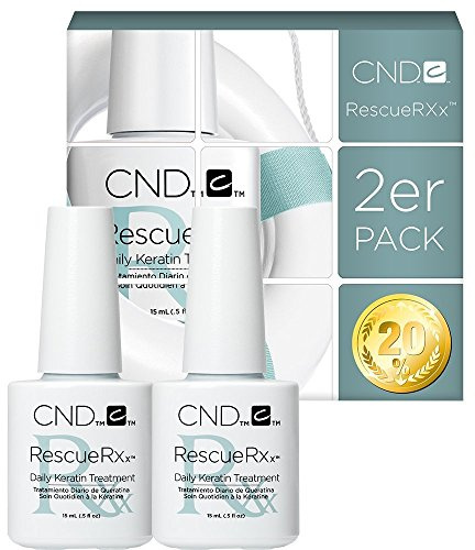 CND Shellac UV/LED Power Polish, Rescue Rxx 15 ml - Pack of 2