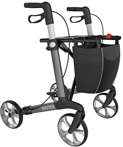 Rehasense leichtgewicht Rollator Router, Grau