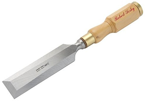 Robert Sorby F16750Z Bevel Edge Chisel 2 with Octagonal Satinwood Handle 167 - Woodworking Tool for Carving and Cutting