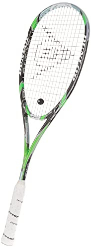 Dunlop Sports Unisex-Erwachsene Aerogel 4D Elite Squashschläger, grün/schwarz