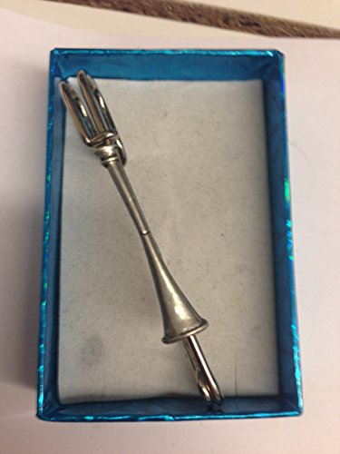 Jagd Horn pp-e15 Pferd & Reiter Kilt Pin Schal oder Brosche Zinn Emblem 7,6 cm 7,5 cm
