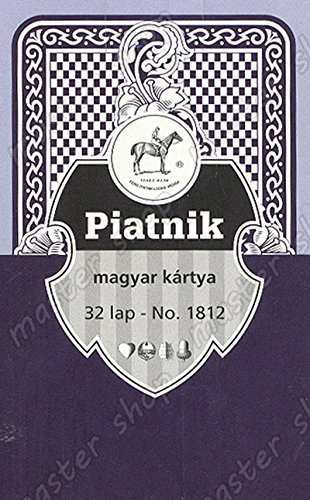 Hungarian Cards (blau), 9.5 cm x 12.5 cm x 2.5 cm